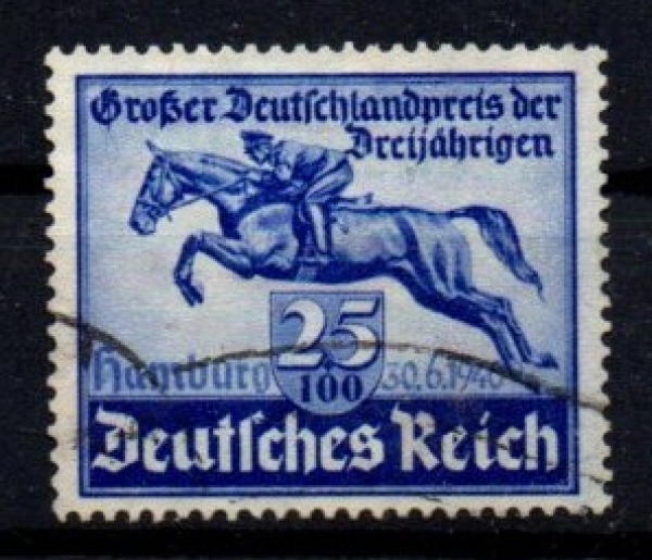 Michel Nr. 746, Deutsches Derby gestempelt.